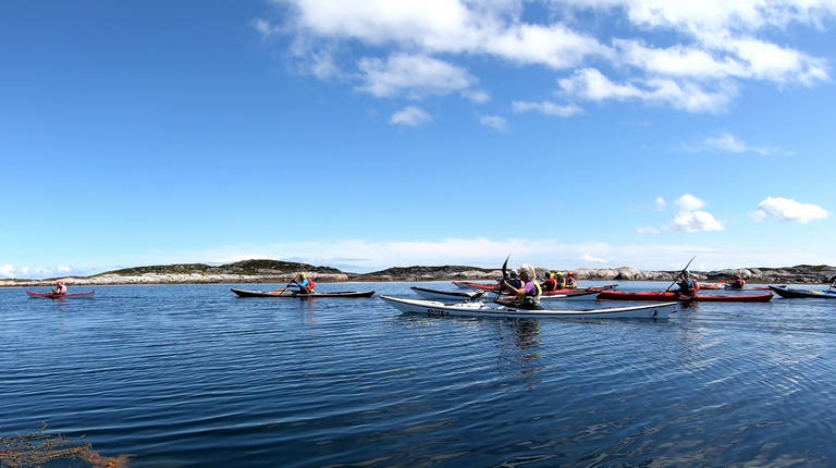 På vei hjem fra Sula